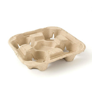 Bolsa de papel kraft #25 (20.5x40x14.5cm), 60g - Envases descartables  biodegradables y compostables